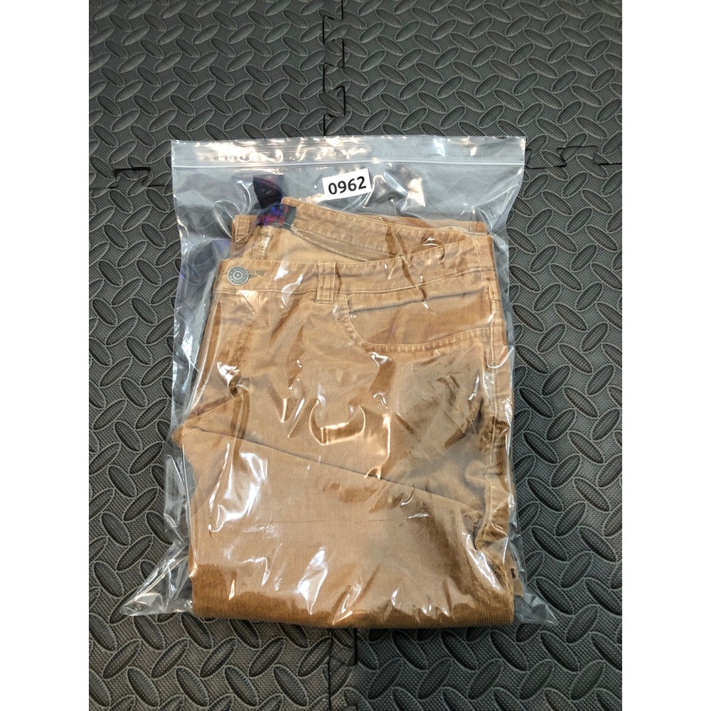 Vintage Ralph Lauren Corduroy Pants Womens 8 Brown Flare Leg Western - Picture 10 of 10